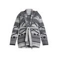 thumbnail image 6 of 99 Jane Street Women's and Women's Plus Size Shawl Collar Cardigan Sweater with Fringe, Midweight, Sizes XS-4X, 6 of 6