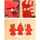 thumbnail image 5 of Cateissary Bolsa de cubiertos de bolsillo de Navidad Muñeco de nieve Papá Noel Cubierta de decoración de Navidad ligera encantadora Accesorios Alce, 5 of 6