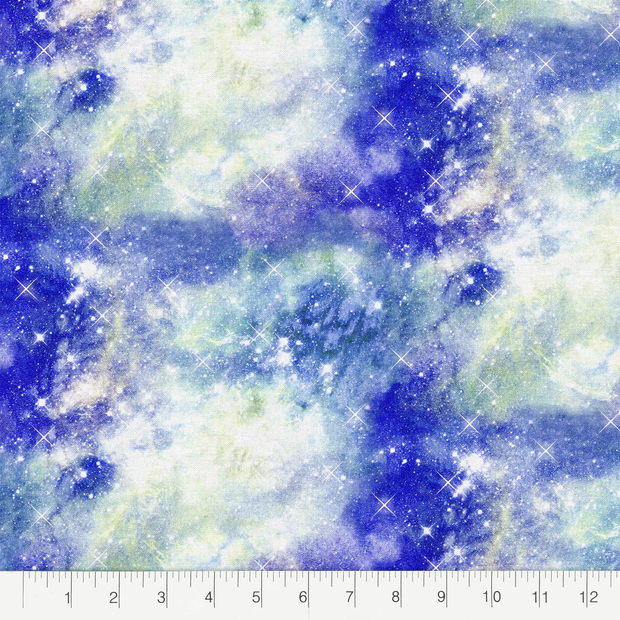 Fabric Editions 36" x 42" Cotton Celestial Twilight 1 Yard Precut Sewing & Craft Fabric, Lavender 1 Piece