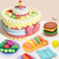 thumbnail image 4 of DIY Plasticine for Children Modeling Polymer Clay Baking Sets Mat Candy Cake Kitchen Pretend Play Toy Girl Kid Birthday Gift, 4 of 6