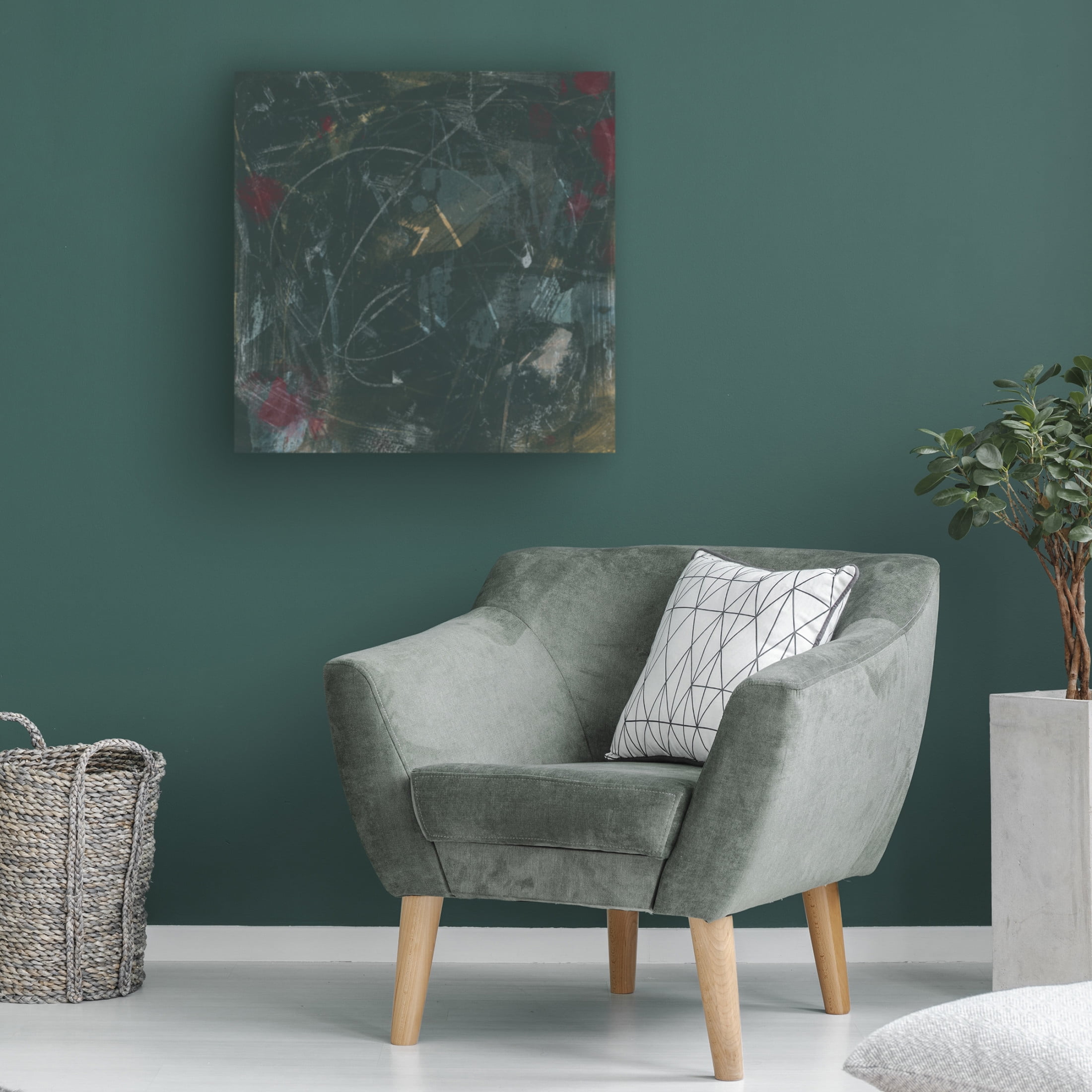 Trademark Fine Art June Erica Vess Midnight Constellation IV Canvas Wall Art
