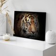 thumbnail image 3 of Wall26 Canvas Print Wall Art Bengal Tiger Portrait Nature Wilderness Photography Realism Modern Art Decora Multicolor Rustic Unframed Artwork for Bedroom - 24"x36", 3 of 5
