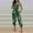Green, variant on Azrian Women Suit Women's Jumpsuits Women's Overalls With Suspenders And Printing Casual Jumpsuit