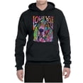 thumbnail image 3 of Colorful Beagle | Dogs Love You | Dean Russo Art Animal Lover Unisex Hoodie Sweatshirt, Black, 3X-Large, 3 of 6