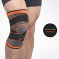thumbnail image 1 of 3D Weaving Knee Brace Bandage Breathable Support Running Jogging Sports Joint Pain Bandage, 1 of 3