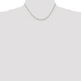 thumbnail image 2 of 14k White Gold 16 Inch 1.5mm Rope Chain Necklace Pendant Charm, 2 of 9