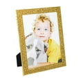 thumbnail image 2 of YAOMOBB Wedding Picture Frame Luxury Non Skid Electroplated Stainless Steel Photo Frame 5 6 7 Inch Shiny Edge Wall Mounting and Table Top, 2 of 7