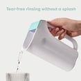 thumbnail image 2 of Frida Baby Control The Flow Polypropylene ABS Rinser, Bath Time Rinse Cup with Easy Grip Handle and Removable Rain Shower, White, 2 of 6