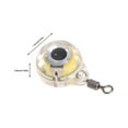 thumbnail image 3 of ZheElen Leurre de Pêche Lumière LED Étanche Forme d'Il Éclairage Coloré Portable Appât de Poisson Plastique Réutilisable Lampe Rouge 1Ensemble, 3 of 6