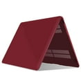 thumbnail image 3 of IBENZER 2022 2021 MacBook Air 13 inch Case M1 A2337 A2179 A1932 Plastic Hard Shell Case with Keyboard Cover for Apple Mac Air 13 with Touch ID (2018-2022), Wine Red, W-AT13-WR+1, 3 of 10