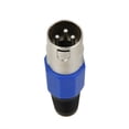 thumbnail image 1 of XLR Conector De Micrófono del EnchufeCable de sonido de Metal Plàstico Yuyangstore XLR de 3 pines del enchufe, 1 of 5