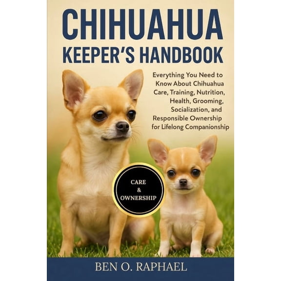 Chihuahua Keeper's Handbook: Everything You Need to Know About Chihuahua Care, Training, Nutrition, Health, Grooming, So, (Paperback)
