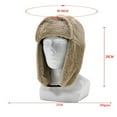 thumbnail image 2 of ZQUUVOU Winter Trapper Hat For Men Women Hat Cute Warm Caps Hunting Hat Pink, 2 of 2