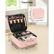 thumbnail image 5 of Organizador de viaje para cosméticos Makeup Train Case Relavel, color rosa, 5 of 7