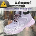 thumbnail image 6 of Sogetch Waterproof Steel Toe Work Boots for Men Women Non-Slip Industrial Construction Safety Shoes, 6 of 9