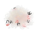 thumbnail image 1 of 2300 Pieces Badminton Racket Eyelets Racket String Nylon String - - White-mixed, 1 of 8