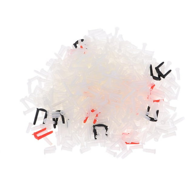 2300 Pieces Badminton Racket Eyelets Racket String Nylon String - - White-mixed