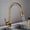 Gold, variant on Kitchen Sink Faucet for Bar Farmhouse Commercial, Kitchen Faucet Mixer, Pull Out Kitchen Tap, Single Handle Single Hole 360 Rotate, Copper White/ Nickel/Gold Swivel Sink Mixer Tap