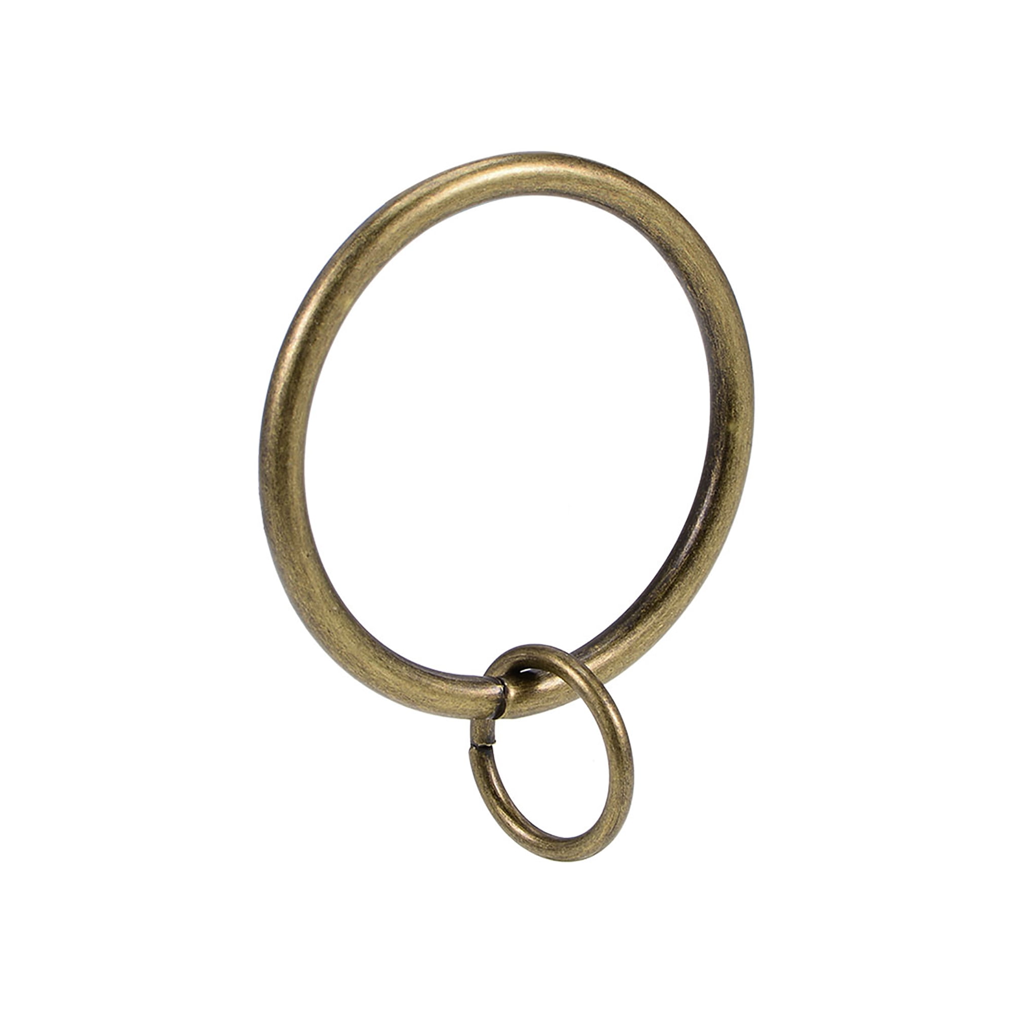 Uxcell Curtain Rings Metal 37mm Inner Dia Drapery Ring for Curtain Rods