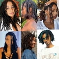 thumbnail image 6 of Afro Kinkys Bulk Human Hair for Daredlocks Extensions Repair Locs Twist Braiding, 6 of 6