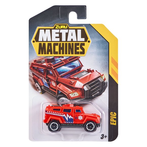 Ensemble de 1 petite voiture de course Machines en métal (les styles peuvent varier)