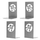 thumbnail image 3 of Sujetalibros, Sujetalibros De Metal De Construcción De Metal Resistente Antideslizante Para Sala De Estudio Para Escritorio Para Oficina ZAQW Primavera, 3 of 8