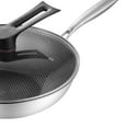 thumbnail image 2 of Stainless Steel Wok Pan Double Sided  3 Layer Prevent Sticking Easy Cleaning Wok for Kitchen, 2 of 5