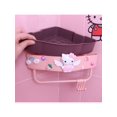 thumbnail image 2 of Perchero de baño con dibujos animados de Hello Kitty My Melody de Sanrio Kawaii, sin perforaciones, con gancho para colgar toallas, 2 of 2