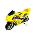 thumbnail image 4 of Motocicleta Infantil Shahoma  PB04 Pocket Bike Deportiva 49cc Amarilla, 4 of 4