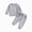 H01-Light Gray, variant on TOWED22 Toddler Baby Boy Girl Fall Winter Outfit Checkered Patchwork Long Sleeve Sweatshirt Pullover Tops Jogger Pants 2Pcs Clothes Set Size:2-3 Y,Color:Light Gray