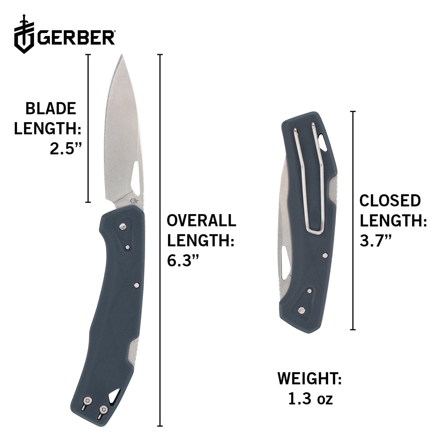 Gerber Gear Folding Pocket Knives Greatest Hits Gift Set 3-piece EDC Knife Set