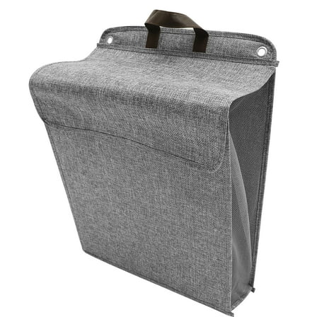 Foldable Laundry Basket Collapsible Large Rolling Folding Hamper with Lid Grey