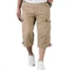 thumbnail image 1 of Bermuda Tipo Cargo Casual Para Hombre Mezclilla Strech Short, 1 of 5