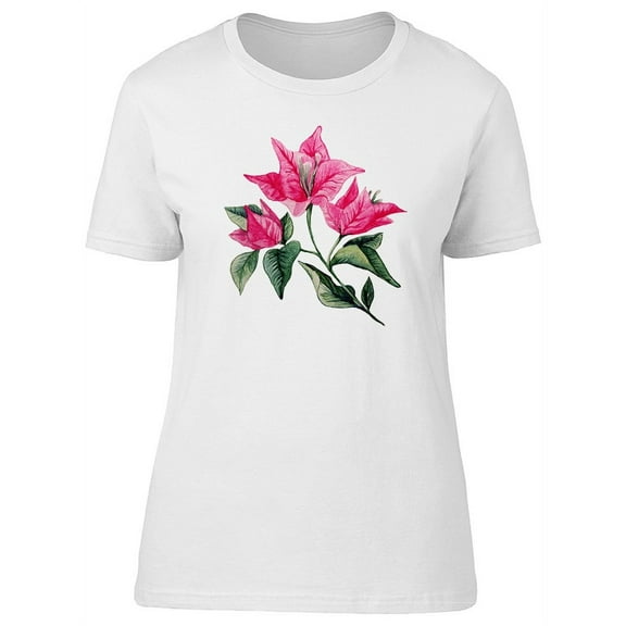 Bougainvillea Flower Tee Women's -Image by Shutterstock