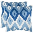 thumbnail image 2 of SAFAVIEH Lexi Pillow Set of 2 Indigo, 2 of 2