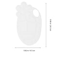 thumbnail image 2 of Plastic Painting Accessories White 5Pcs 9.6x5.6in, 2 of 4