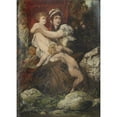thumbnail image 2 of Hans Makart 18x24 Black Ornate Framed Double Matted Museum Art Print Titled: Symbol of Fertility (1870), 2 of 5