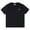 Black, variant on MuXiKeJi Clothes Men's Cropped T Shirt Short Sleeve Relaxed Fit Stretch Ribbed Shirt Heavy Cotton T-Shirts Workout Casual Tops Workout Gym Mesh Tees