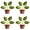 Green*4, variant on olkpmnmk 1Pc Chip Bag Clips, Tree Shaped Bag Clip, Foods Snacks Bag Clamps Sealing Bar, Refrigerator Magnet Clips, Funny Kitchen Snack Bag Sealer Clip for Airtight Seal Food Storage, Green