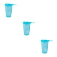 thumbnail image 3 of maskred Collapsible Water Bottle Running Easy To Store Easy To Clean Water Bottles Blue 200ml 3Set, 3 of 6