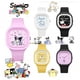 thumbnail image 2 of Sanrio Pattern Child Wrist Watch Cinnamoro Kawaii Hello Kitty Quartz Watch Kuromi Cartoon Silica Gel Watchband Kids Gift, 2 of 5