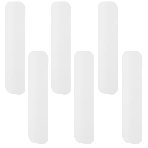 6 piezas de pestañas de reparación de persianas horizontales, kit de reparación de láminas autoadhesivas para persianas, accesorios de fijación vertical