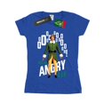 thumbnail image 1 of Elf Womens Angry Elf Cotton T-Shirt, 1 of 5