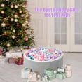 thumbnail image 7 of 2.2 Inch Ball Pit Balls (200/500/1000 Pcs) - Non-Toxic Phthalate Free BPA Free, Soft Plastic Play Balls for Toddlers Kids 1-3, Baby Playpen, Indoor Games, Pool, Pets, 7 of 7