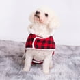thumbnail image 5 of kladzum Dog Sweaters Dog Warm Shirt Pet Dog Shirt Hooded Cloak Warm Coat Sweatshirt Vestswarm Clothes, Dog Sweaters, Small Dog Coat Warm Sweartershirts, 5 of 6