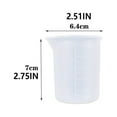 thumbnail image 3 of Resin Silicone Measuring Cup DIY Craft Casting Jewellery Making Mixing Cups with Stick Tool for Professional Craftsman 13 Pieces/Set, 3 of 9