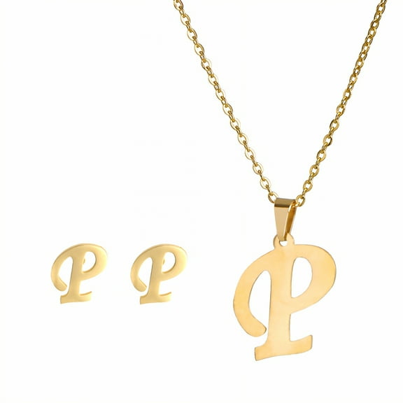 DESIGNICE Letter Necklace,Form-Secure Letter Necklace,Refined Craftsmanship Cute Necklaces,Style1