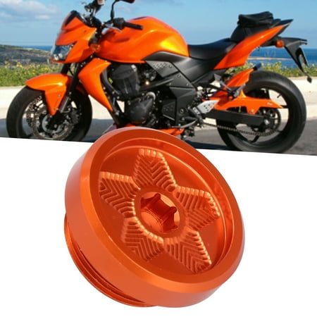 

YOUTHINK Oil Tank Cover Aluminum Alloy Engine Oil Filler Cap Screw Plug Cover Fit For Kawasaki GPZ1100 KL250 ZR-7 ZZR250 Oil Filler Cap For Kawasaki