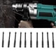 thumbnail image 1 of Juego De Brocas, Brocas Para Madera De 98 Mm De Largo, Hexagonal Negro De Carburo Cementado Para Vidrio/plástico Para Azulejos/ladrillo Para Madera/espejo, 1 of 7
