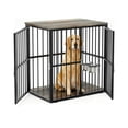 thumbnail image 1 of Ourlova 43Inch Large Dog Crate Furniture with Double Doors Dog Kennel for Large/Medium Dogs, 1 of 7